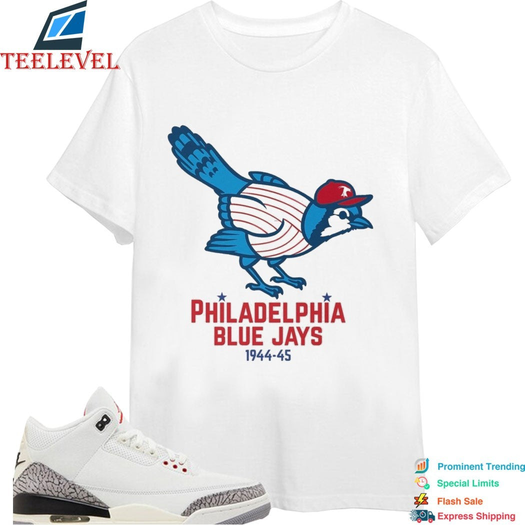 Philadelphia Phillies X Toronto Blue Jays 44-45 Bella Canvas T-shirts