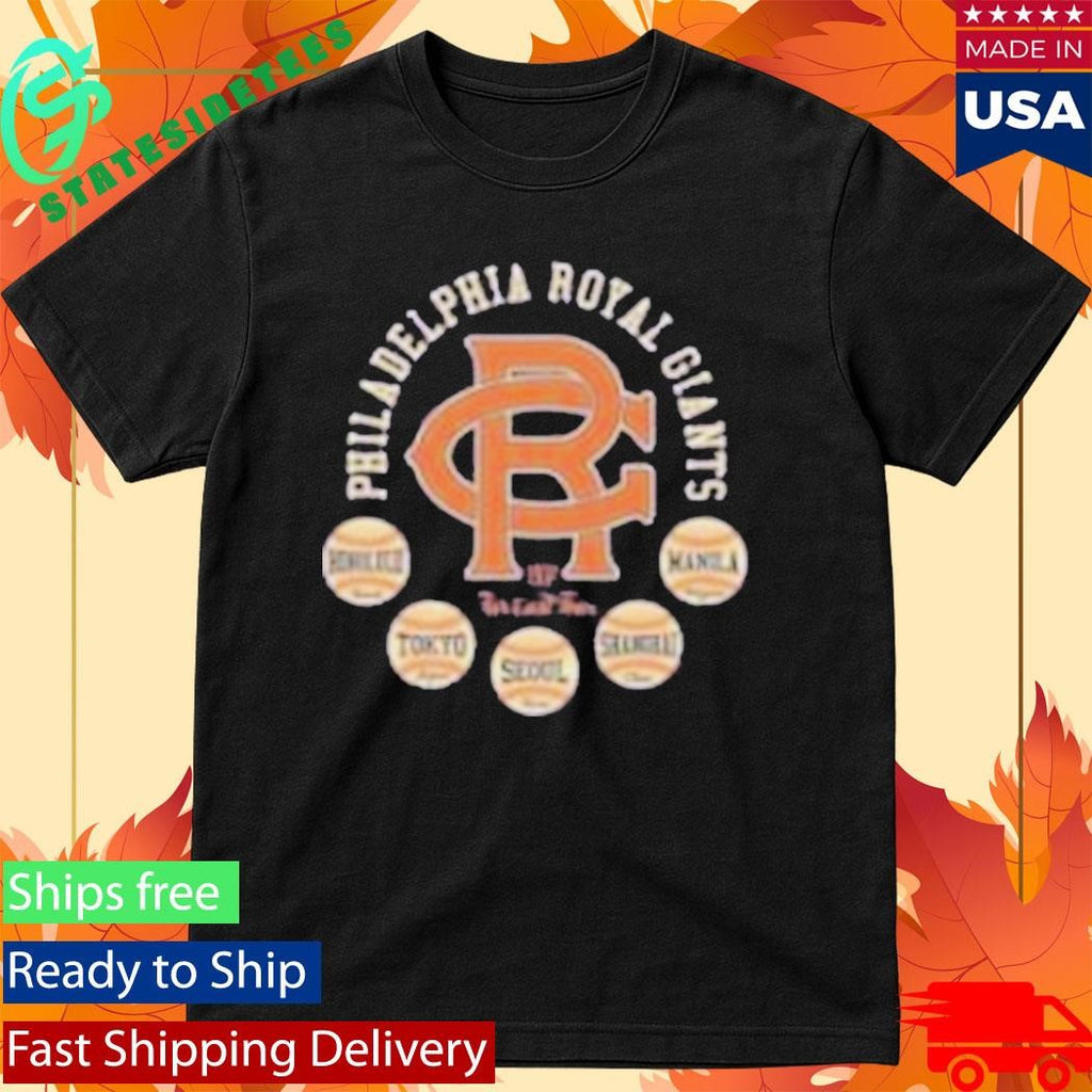 Philadelphia Royal Giants Far East Tour T-Shirt