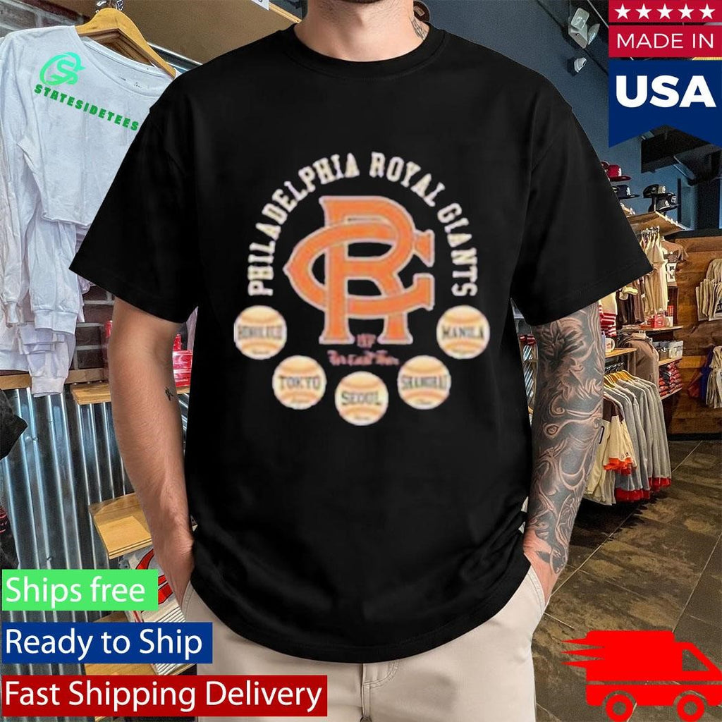 Philadelphia Royal Giants Far East Tour T-Shirt
