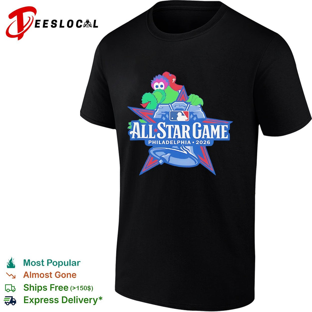 Phillie Phanatic Philadelphia Phillies MLB All Star Game 2026 shirt