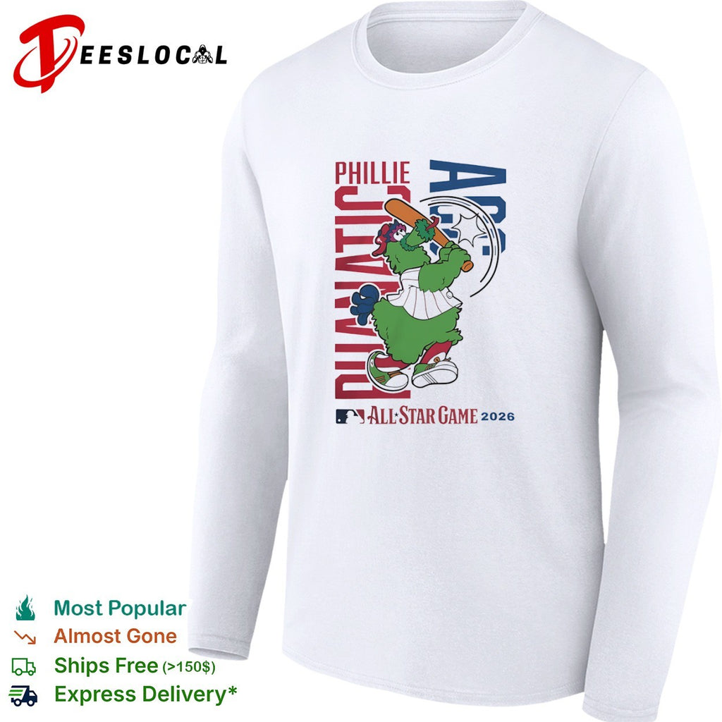 Phillie Phanatic Philadelphia Phillies MLB All Star Game 2026 mascot baseball shirt