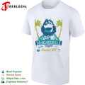 Philly Phanatic Margaritaville Night June 27 5 oclock somewhere mascot shirt