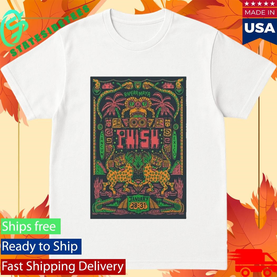 Phish Jan 28-31 2026 Cancun, Mexico Shirt