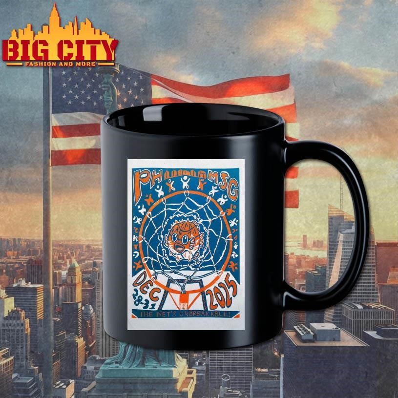 Phish MSG Dec 28-31 2025 NYE Poster shirt