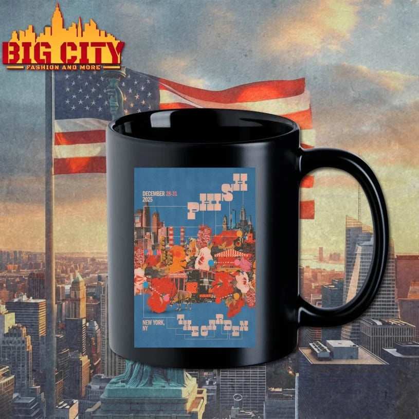 Phish NYC Dec 28-31 2025 Tour Poster Shirt