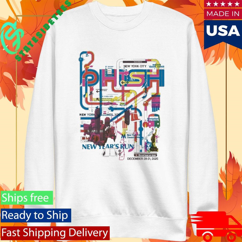 Phish New York NYC Dec 28-29 2025 Shirt