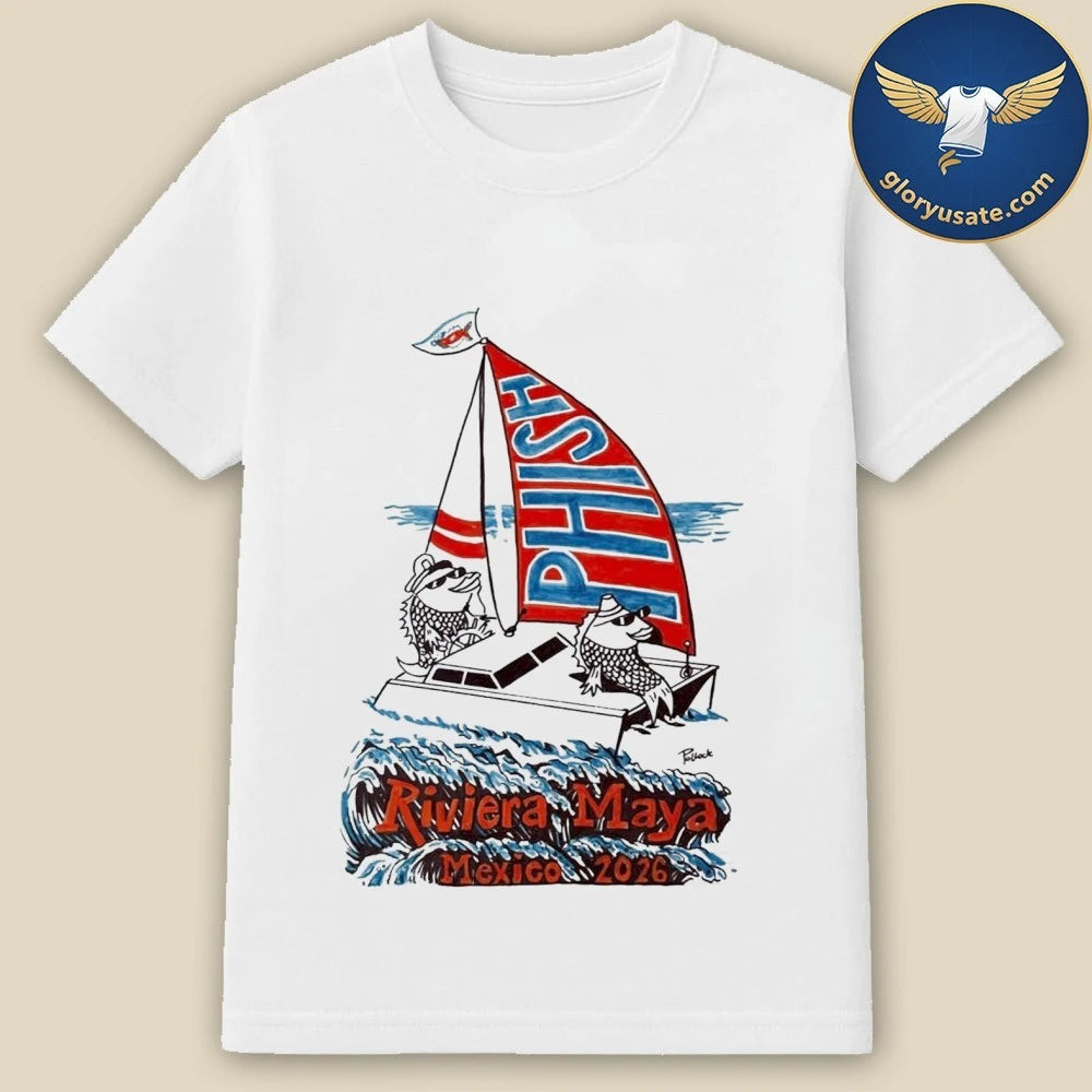 Phish Riviera Maya Mexico Tour 2026 Poster Shirt