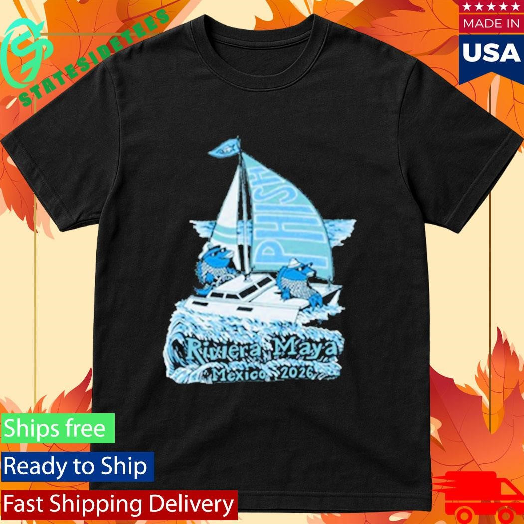 Phish Riviera Pollock Waves Shirt