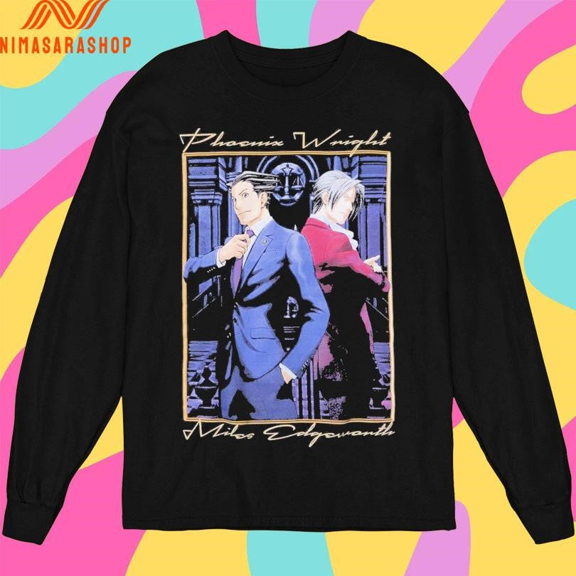 Phoenix Wright Ace Attorney Phoenix And Miles Shirts