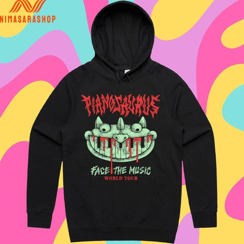 Pianosaurus Face The Music World Tour Shirts