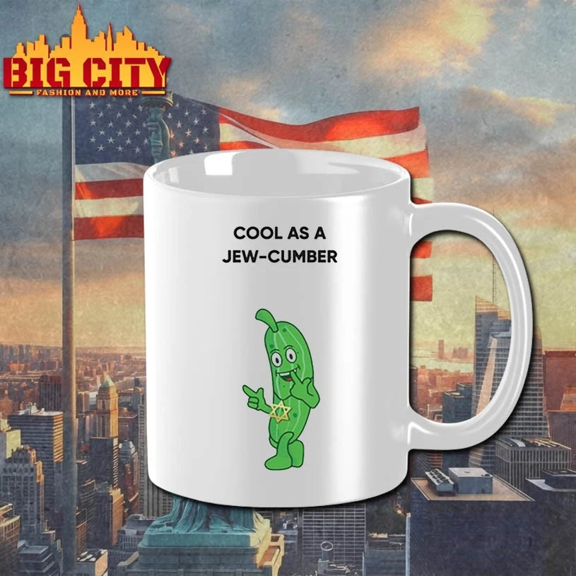 Pickle cool as a jew-cumber shirt