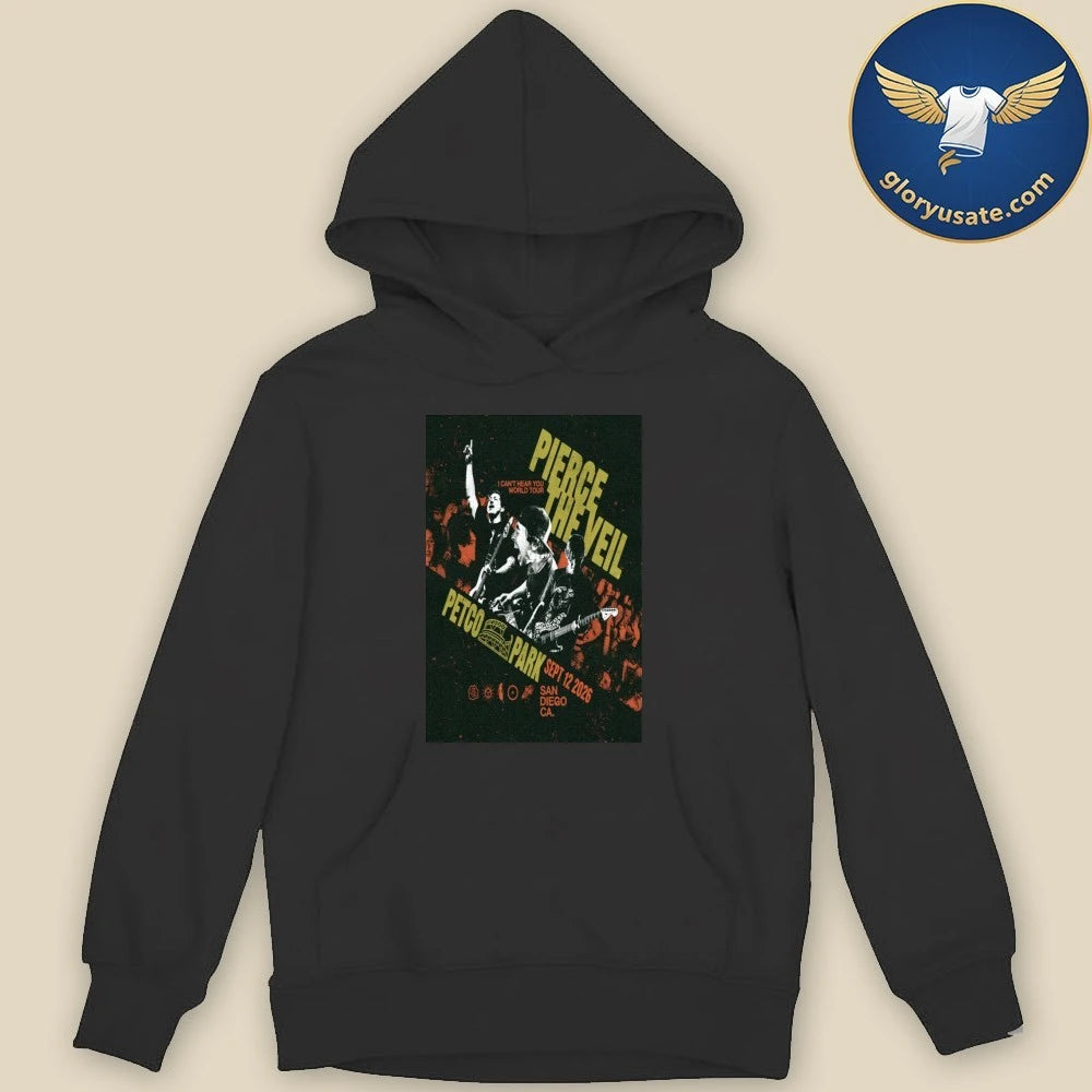 Pierce The Veil Dept 12 2026 Petco Park San Diego CA Poster Shirt