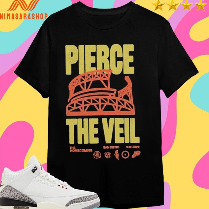 Pierce The Veil Homecoming Petco Park Shirts