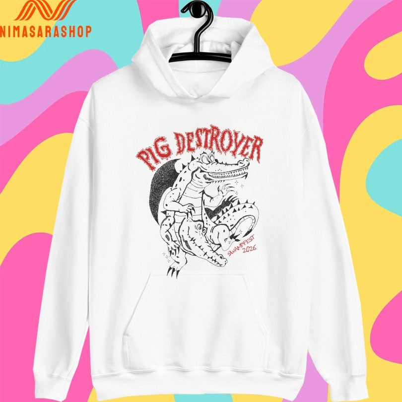 Pig Destroyer Swampfest 2026 Shirts