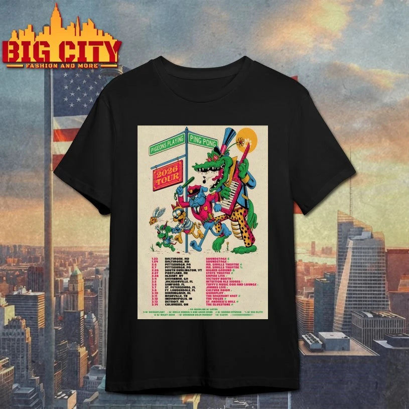 Pigeons Playing Ping Pong 2026 Shows Poster Shirt