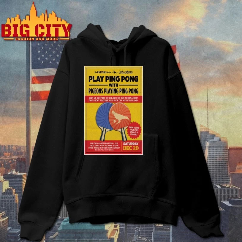 Pigeons Playing Ping Pong Dec 20 2025 The Capitol Theatre Port Chester, NY Poster shirt