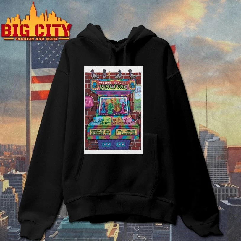 Pigeons Playing Ping Pong Greenfield Lake Amphitheater Wilmington NC Oct 3 2025 Poster shirt