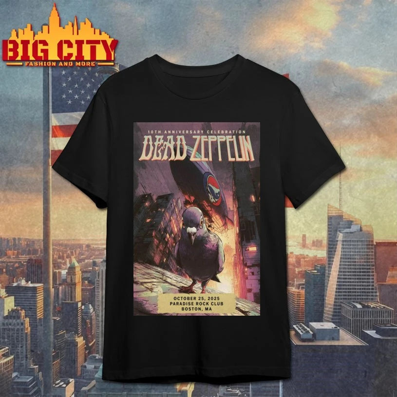 Pigeons Playing Ping Pong Paradise Rock Club Boston MA Poster shirt