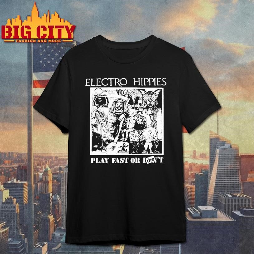Piled Flesh Electro Hippies Shirt