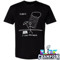 Pinback Rainy Day I Like Spaceships Shirt