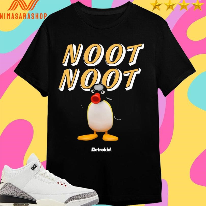Pingu Noot Noot Retrokid Shirts