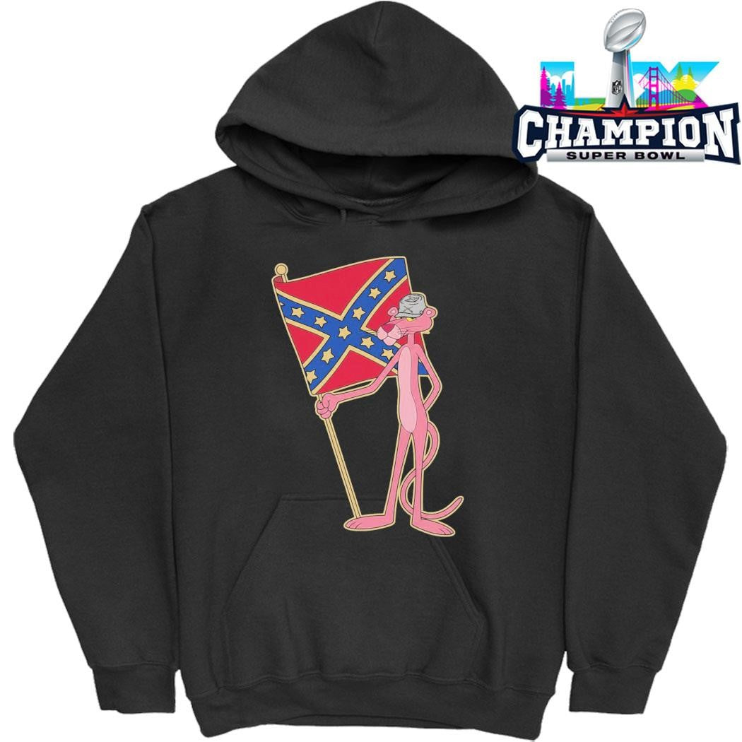Pink Panther Confederate Flag Shirt