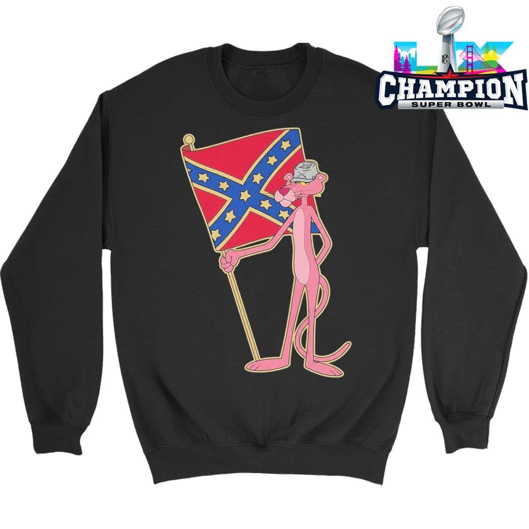 Pink Panther Confederate Flag Shirt