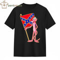Pink Panther Confederate Flag tee