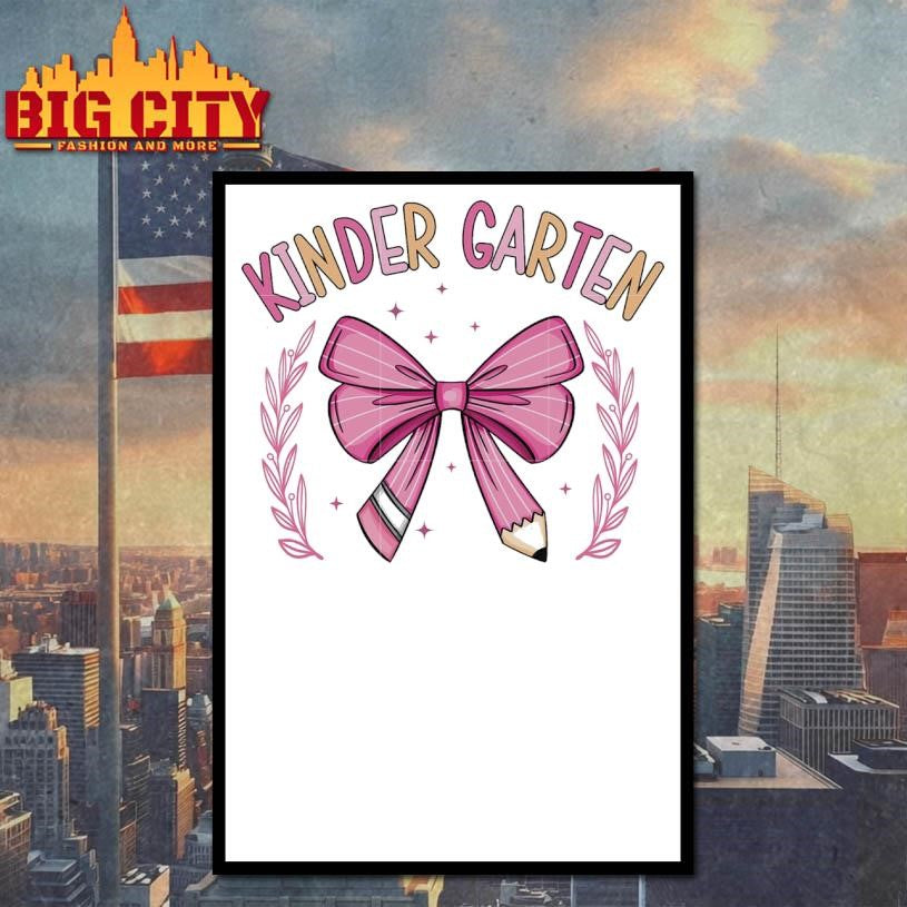 Pink coquette bow kindergarten Shirt