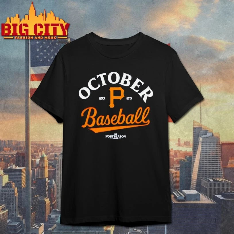 Pirates 2025 October Baseball shirts