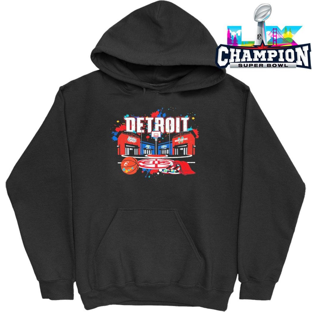Pistons 313 Pistons City Of Hoop Dreams Shirt