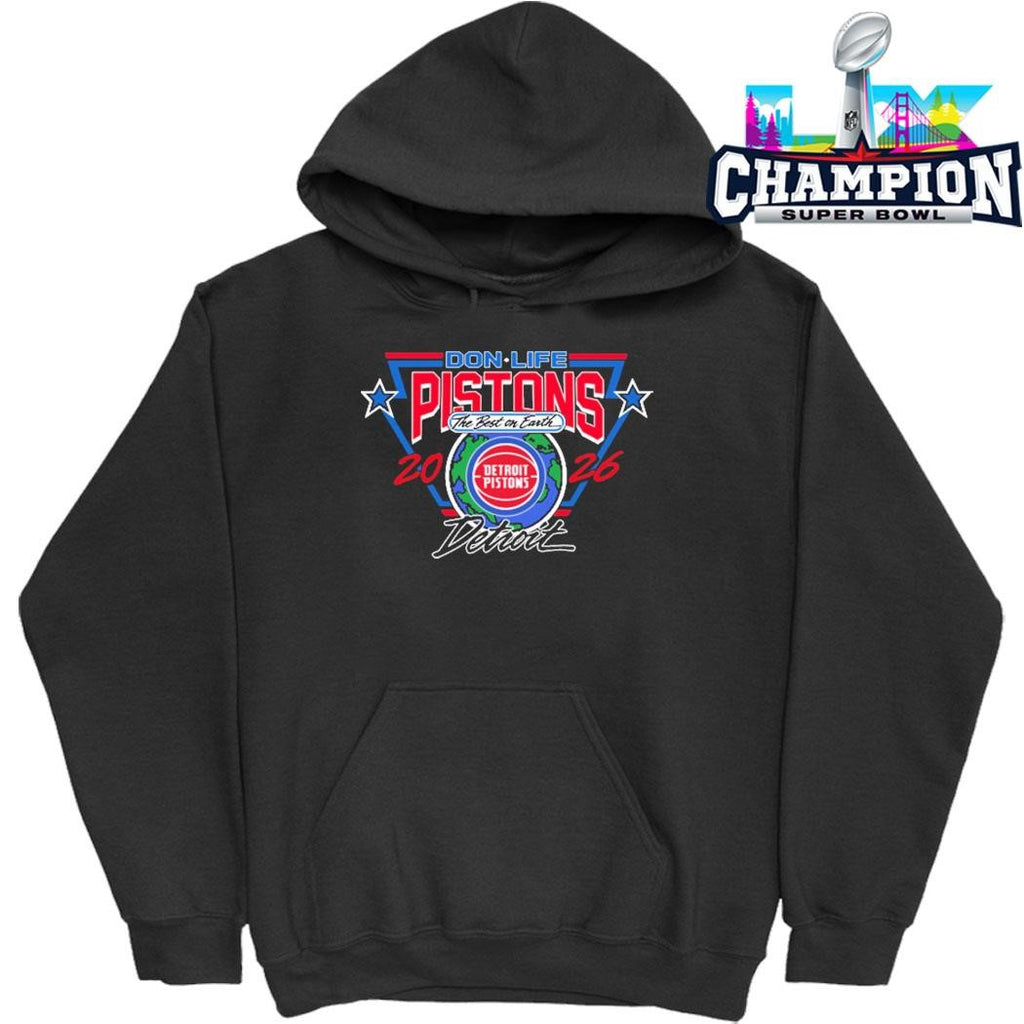 Pistons 313 Pistons X Don Life 313 Day Shirt