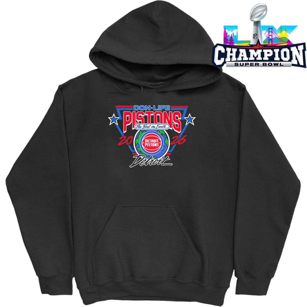 Pistons 313 Pistons X Don Life 313 Day Shirt