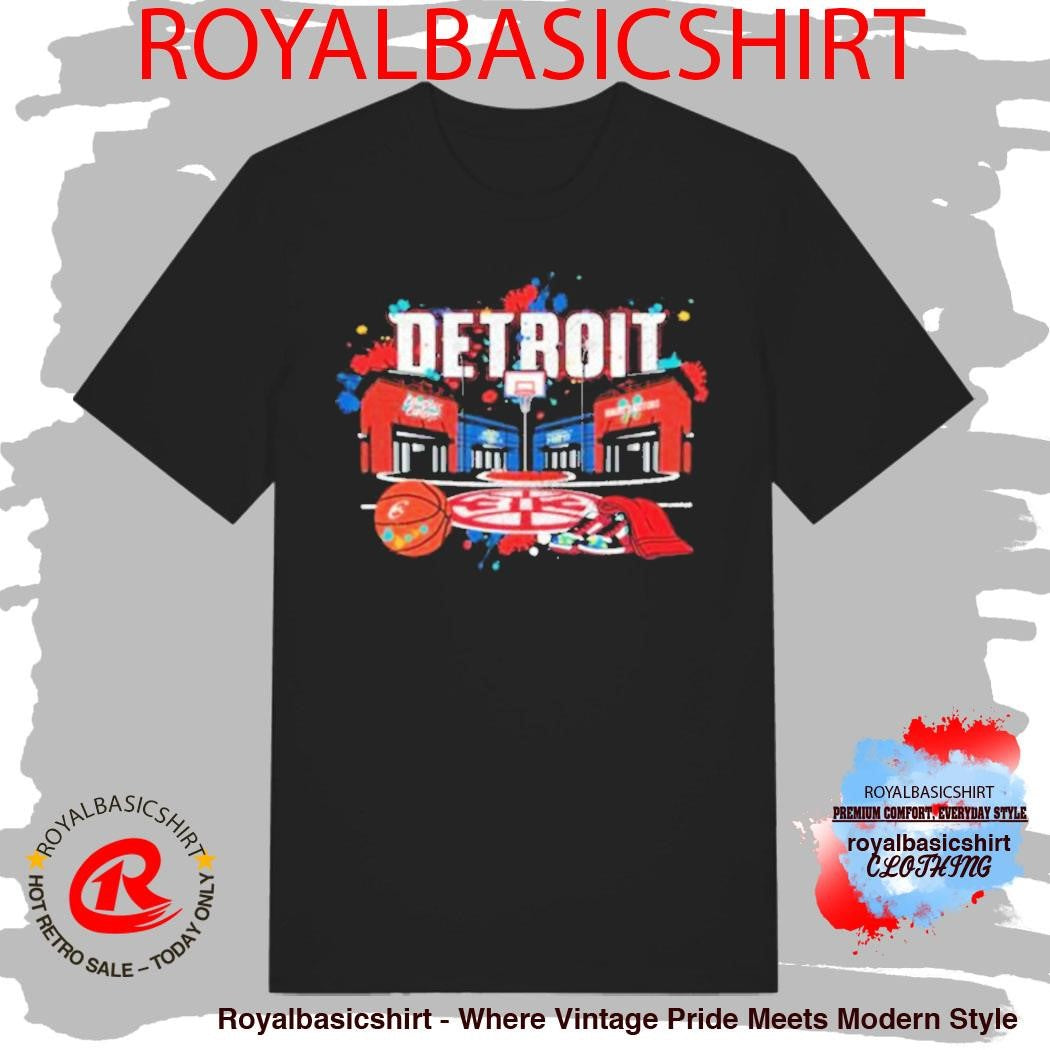 Pistons City Of Hoop Dreams Shirt