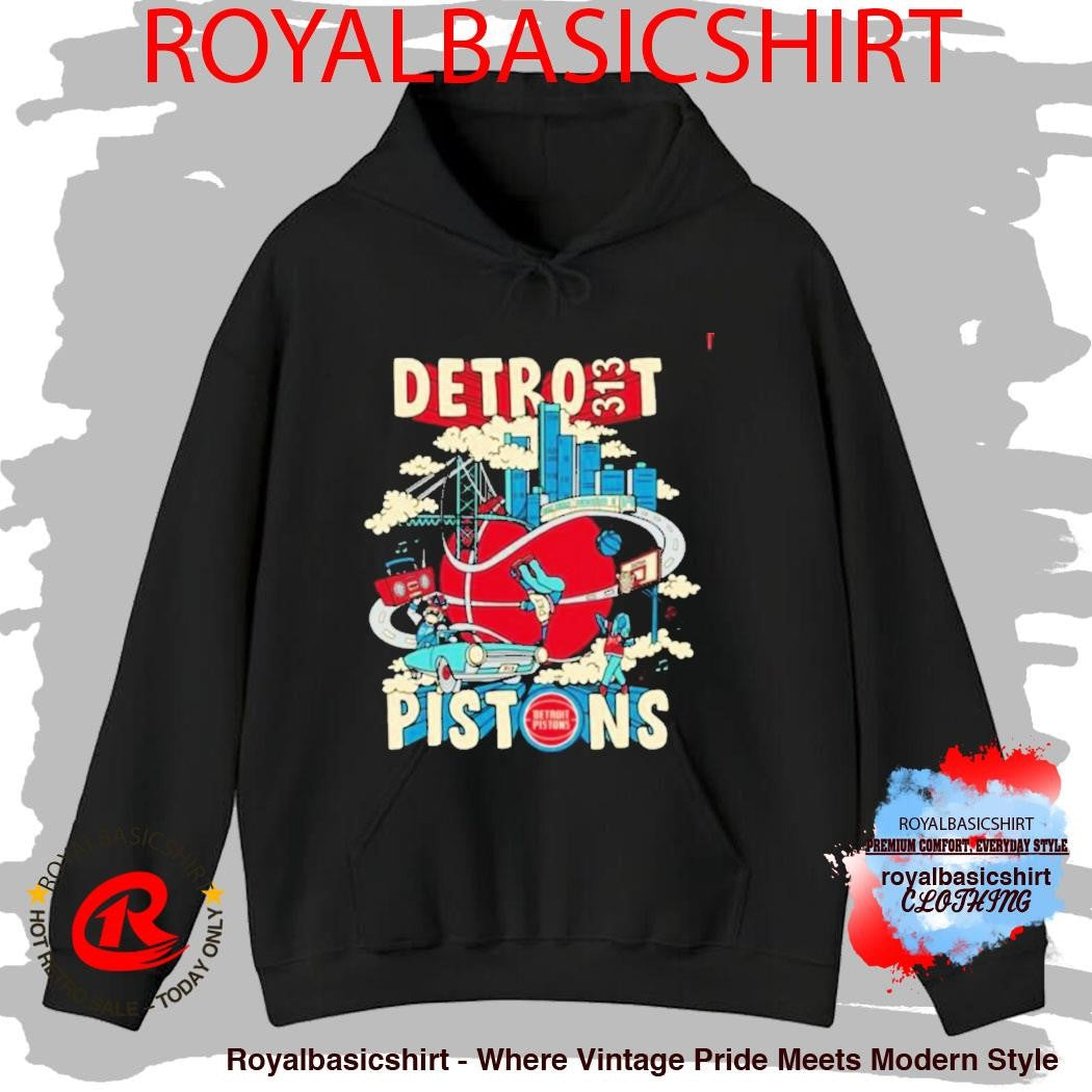 Pistons Motor City Motion Shirt