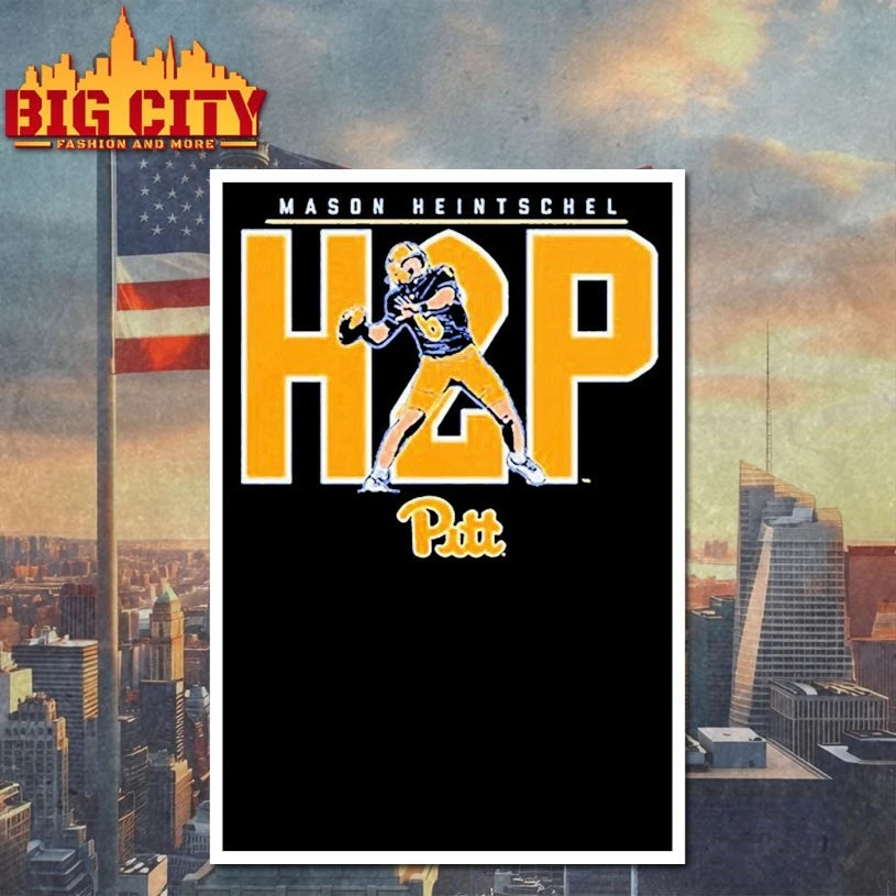 Pitt Football Mason Heintschel H2P shirt