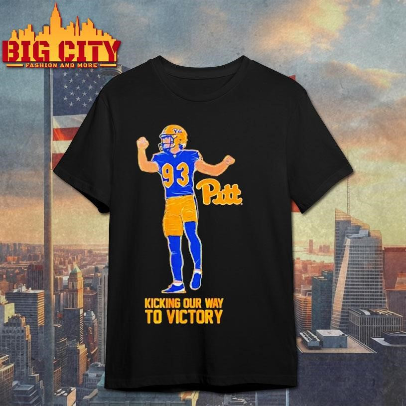Pitt Panthers Football Trey Butkowski kicking our way to Victory Shirt