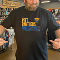 Pitt Panthers Volleyball Text Logo Overlay Shirt