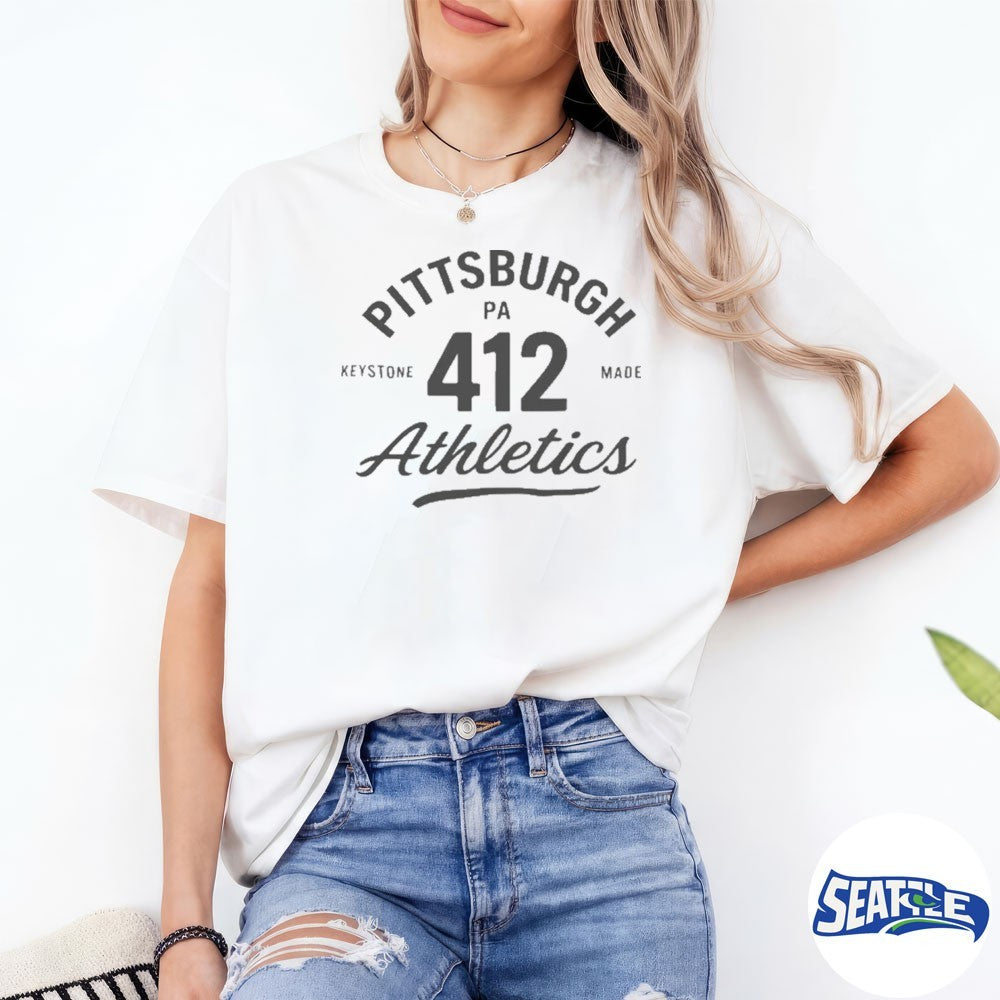 Pittsburgh Athletics Keystone Made 412 Shirt