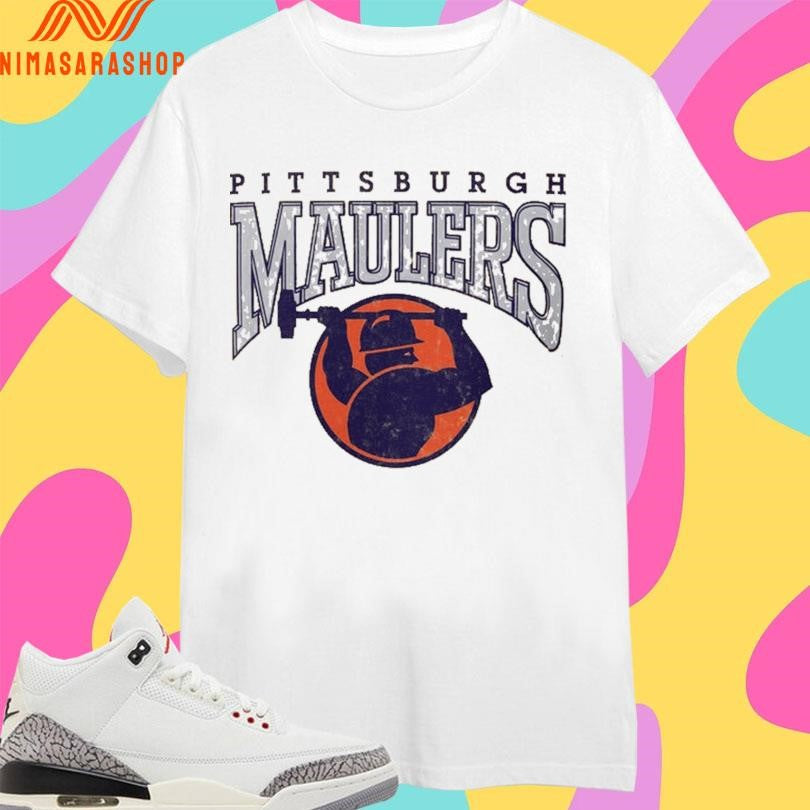 Pittsburgh Maulers Football 1984 Shirts