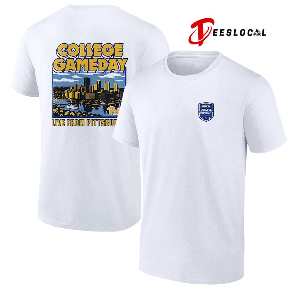Pittsburgh Panthers College Gameday Stadium live from Pittsburgh graphic shirt