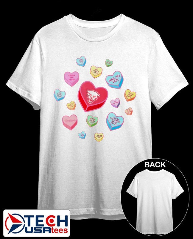 Pittsburgh Panthers Sweet Talk Valentine’s Day shirt