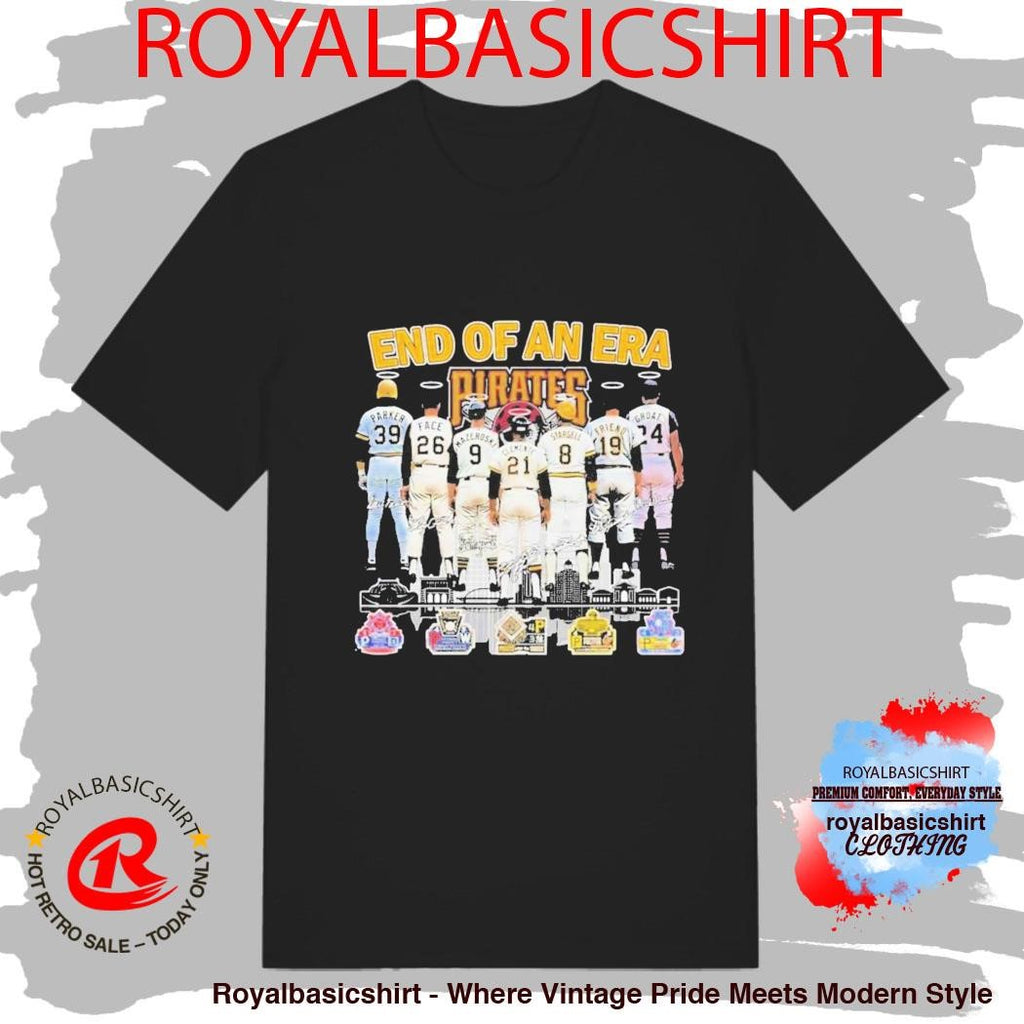 Pittsburgh Pirates End Of An Era Signatures Shirt