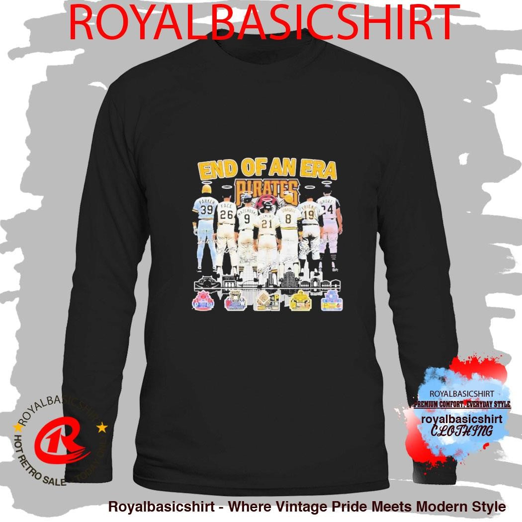 Pittsburgh Pirates End Of An Era Signatures Shirt