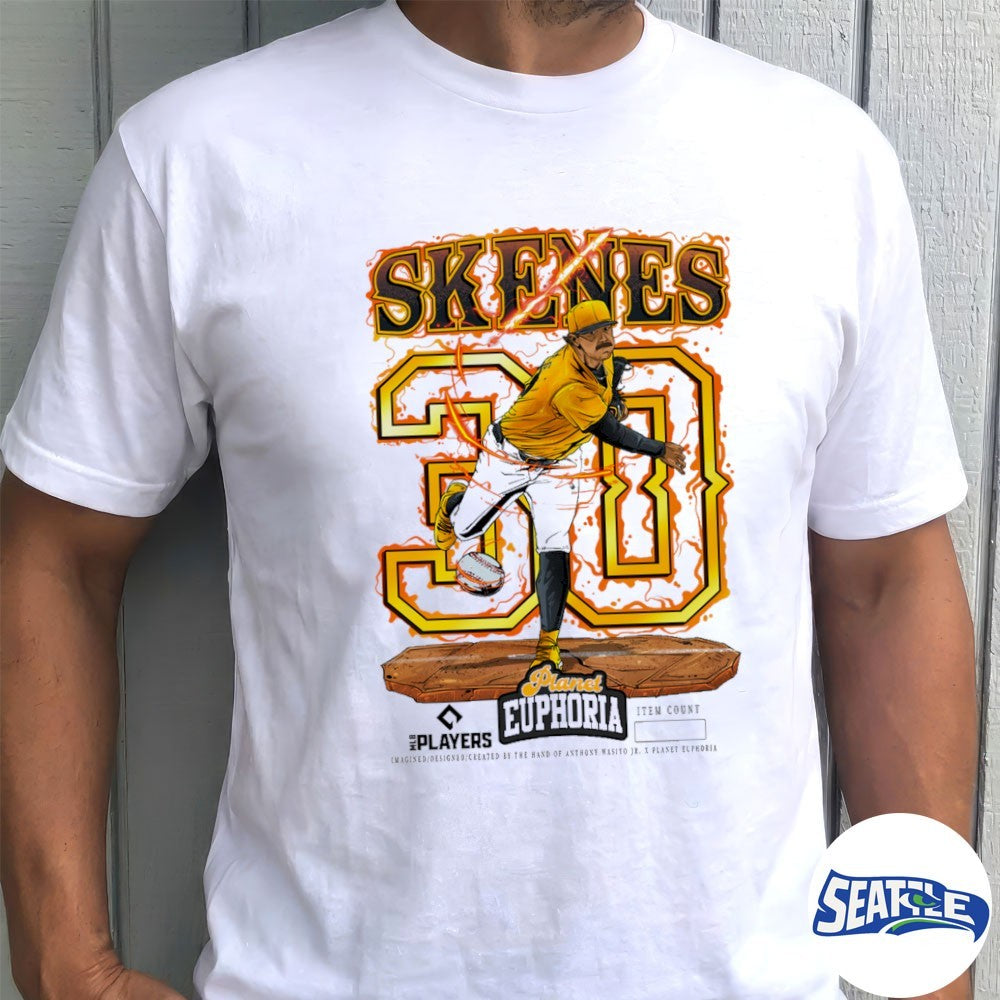 Pittsburgh Pirates MLB 2026 Paul Skenes V3 Planet Euphoria Art shirt