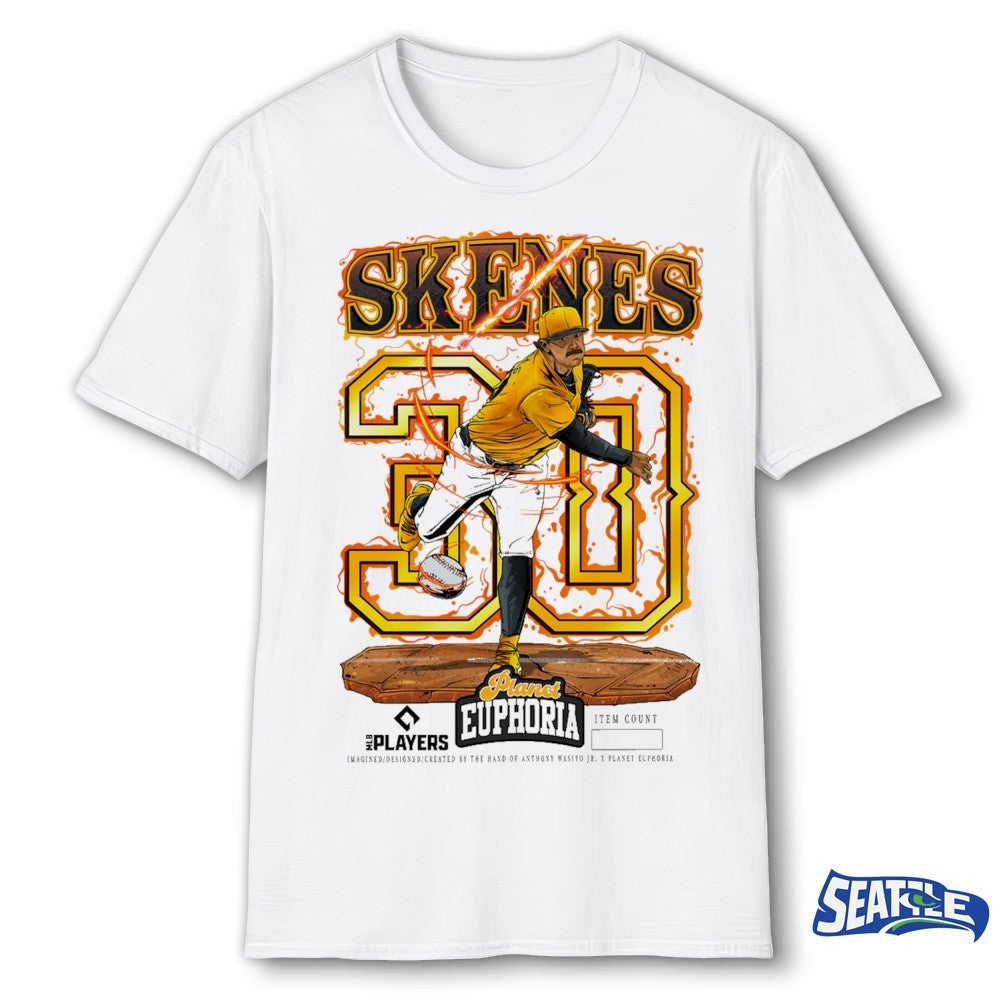 Pittsburgh Pirates MLB 2026 Paul Skenes V3 Planet Euphoria Art shirt