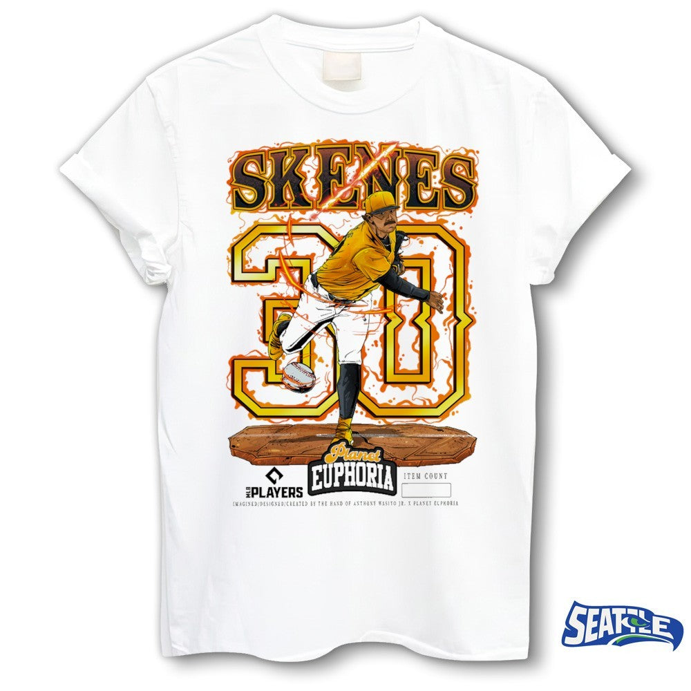 Pittsburgh Pirates MLB 2026 Paul Skenes V3 Planet Euphoria Art shirt