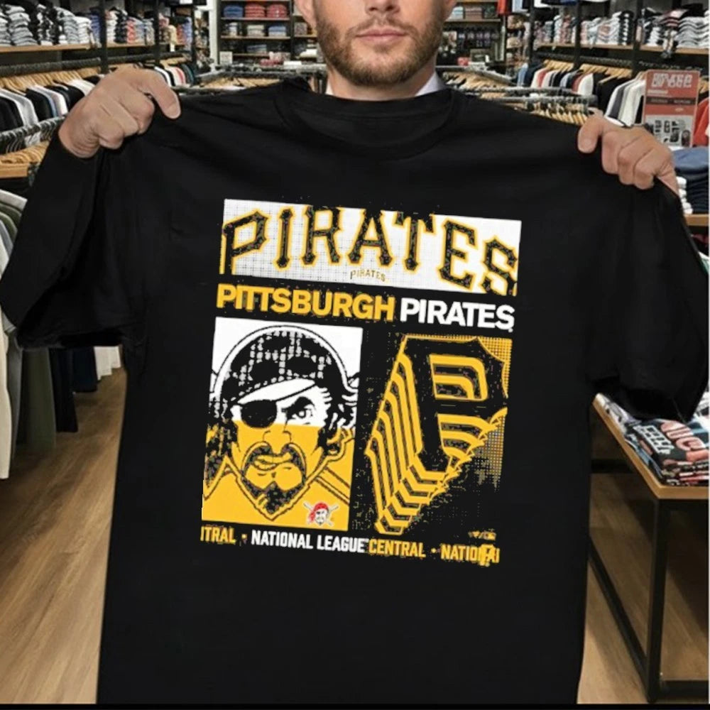 Pittsburgh Pirates Profile Big &amp; Tall Two-Sided Graphic T-Shirt