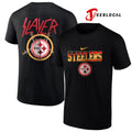 Pittsburgh Steelers x Slayer logo shirt