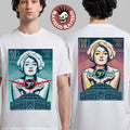 Pixies London UK 2026 Night 1 And 2 Shows Combined Poster At Royal Albert Hall On May 28 29 2026 Two Sided T-Shirt